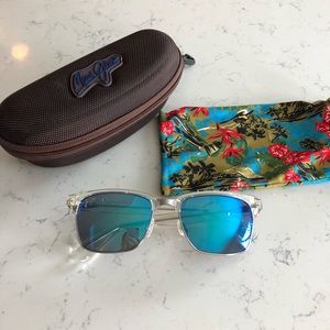 Maui Jim Kawika blue sunglasses